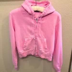 Brandy Melville small pink hoodie